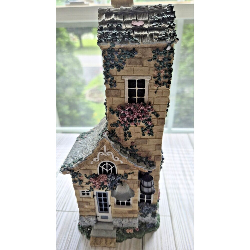 Cast Art Ivy & Innocence Towering Cottage Figurine 05180 Vintage 1997 Boxed